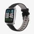 Ultra thin Fashion M8 Fitness Tracker IP67 Waterproof Blood Pressure Sports Call Reminder Bluetooth Smart iOS Watch Silver