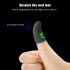 Ultra thin Finger Cots  Cover Luminous Fingertips For Mobile Games Touch Screen Finger Cots Cover Sensitive Mobile Touch Yellow