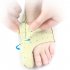 Ultra thin Foot Care Tool Foot Thumb Bones Toe Separator Hallux Valgus Orthopedic Shoes Bunion Corrector 1PC  beige M