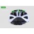 Ultralight Bicycle Helmet Integrated Molding Breathable Cycling Helmet for Man Woman Black and white green free size