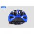 Ultralight Bicycle Helmet Integrated Molding Breathable Cycling Helmet for Man Woman Black and white free size