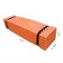 Ultralight Foam Outdoor Camping Mat Easy Folding Beach Tent Sleeping Pad Waterproof Mattress 190   57   2 cm Red 190   57   2CMOrangeDark greenredblue