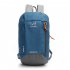 Ultralight Outdoor Backpack Kids Adult Durable Unisex Canvas Travel Bag for Hiking Camping Riding Dark blue