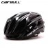 Ultralight Racing Cycling Helmet with Sunglasses Intergrally molded MTB Bicycle Helmet Mountain Road Bike Helmet Red and blue L  57 63CM 