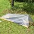 Ultralight Single Person Mesh Tent Outdoor Breathable Waterproof Portable Adjustable Tent for Camping Fishing Yellow