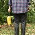 Ultralight Single Person Mesh Tent Outdoor Breathable Waterproof Portable Adjustable Tent for Camping Fishing Yellow
