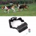 Ultrasonic Anti Barking Device Pet Dog Electric Shock Necklace for Dog Training  black