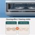 Ultrasonic Cleaning Machine Usb Rechargeable 45000hz High Frequency Vibration Wash Cleaner For Jewelry Glasses Watch Ring White