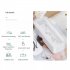 Ultrasonic Cleaning Machine Usb Rechargeable 45000hz High Frequency Vibration Wash Cleaner For Jewelry Glasses Watch Ring White