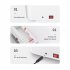 Ultrasonic Cleaning Machine Usb Rechargeable 45000hz High Frequency Vibration Wash Cleaner For Jewelry Glasses Watch Ring White