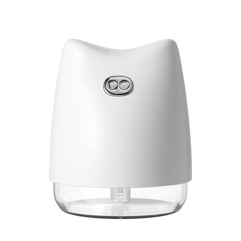 Ultrasonic Cool Mist Humidifier USB LED Nightlight for Car/Bedroom/Kids White_None