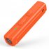 Ultrasonic Dog Bark Deterrent Bad Behavior Prevention Dog Trainer With Lanyard Barking Control Device For Indoor Outdoor Repeller N11 Orange