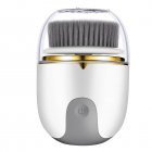 Ultrasonic Face Cleansing Brush 2-level Adjustment Soft Hair Gentle Exfoliator Deep Cleansing Beauty Instrument DS-8823