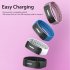 Ultrasonic Mosquito Repellent Bracelet Outdoor Anti Mosquitoes Bite Wristband USB Rechargeable Portable Repeller For Baby Kids Women Men Expectant Mother blue
