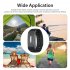 Ultrasonic Mosquito Repellent Bracelet Outdoor Anti Mosquitoes Bite Wristband USB Rechargeable Portable Repeller For Baby Kids Women Men Expectant Mother blue