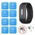 Ultrasonic Mosquito Repellent Bracelet Outdoor Anti Mosquitoes Bite Wristband USB Rechargeable Portable Repeller For Baby Kids Women Men Expectant Mother black