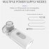 Ultrasonic Nebulizer Micrgrid Automizer Portable Rechargeable Handheld Household Child Adult Nebulizer gray