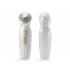 Ultrasonic Photonic skin beauty device that uses ultrasound and photon waves as well as LED light therapy to rejuvenate your eyes and forehead