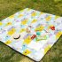 Ultrasonic Picnic Mat Large Sandproof Beach Blanket Foldable Outdoor Blanket for Camping Grass Picnic Mat 150x200cm
