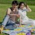 Ultrasonic Picnic Mat Large Sandproof Beach Blanket Foldable Outdoor Blanket for Camping Grass Picnic Mat 150x200cm
