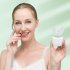 Ultrasonic Toothbrush  LED Light Waterproof U Shaped Brush Head Protects Gums  360   Oral Cleaning Ordinary White