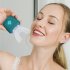 Ultrasonic Toothbrush  LED Light Waterproof U Shaped Brush Head Protects Gums  360   Oral Cleaning Ordinary White