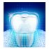 Ultrasonic Toothbrush  LED Light Waterproof U Shaped Brush Head Protects Gums  360   Oral Cleaning Ordinary White