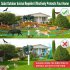 Ultrasonic Waterproof Animal Repellent 13 5 Khz  45 5 Khz Ip44 Waterproof Cat Dog Repellent Deterrent Green