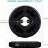 Umbrella Pole Light Outdoor Portable Detachable Camping Tent Lamp Emergency Light Black