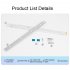 Under Cabinet Lights Led Light Strip With 3 Induction Modes 3 Lighting Modes Strong Magnetic Attraction Design Cabinet Lighting For Kitchen Wardrobe Cupboard Sp