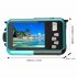 Underwater Camera Digital Camera 24 MP 1080P Camera with Selfie Mode blue
