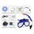 Underwater DVR Scuba Mask  that has 720P resolution  IP68 Waterproof Rating as well as a fantastic 90 Degree Viewing Angle for underwater adventures