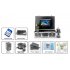 Underwater Fishing Camera with Metal Housing that rotates 360 Degrees and features a 1 3 Inch SONY CCD and Remote Control