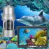 Underwater Fishing Camera with 360 degree rotational view features a 1 3 Inch SONY CCD and Remote Control  coming with a 7 color monitor and 20 meter cable