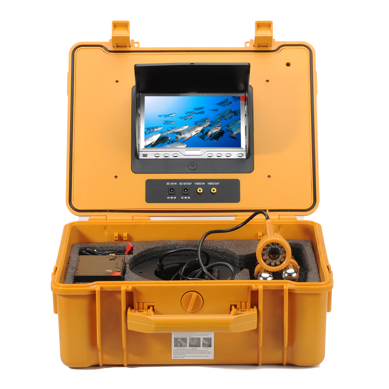 SONY 600TVL 7" LCD Underwater Video Monitor kit & Underwater Fishing Camera 