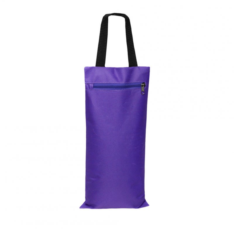 Unfilled Sandbag for Yoga Weights and Resistance Training with Inner Waterproof Bag purple_41 * 18cm