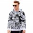Unisex 3D Casual Digital Printing Fashion Pattern Long Sleeve Hooded Shirt Sweatshirts R style XXL