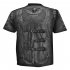 Unisex 3D Digital Printed Round Neck Cotton Short Sleeve T shirt as shown XXXL