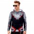 Unisex Advanced Tech 3D Fashion Pattern Long Sleeve Hooded Shirt Sweatshirts Q 3835 YH03 L