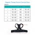 Unisex Back Posture Corrector Magnetic Adjustable Posture Brace Back Support Belt XXL