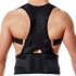 Unisex Back Posture Corrector Magnetic Adjustable Posture Brace Back Support Belt L