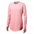Unisex Cuff Thumb Open Design Fashion Long Sleeve T Shirt light grey L