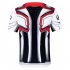 Unisex Fashion Casual 3D Print Fitness Tops Cosplay Short Sleeve Shirt