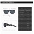 Unisex Fashion Outdoor Polarized Sunglasses UV400 HD Sports Cycling Sunglasses 4  D2071