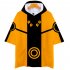 Unisex Fashion Short sleeved T shirt Hooded Tops with Naruto Digital 3D Print  I style S