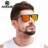 Unisex Fashion Square Sports Sunglasses Polarized UV400 Outdoor Sunglasses C10