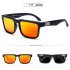 Unisex Fashion Square Sports Sunglasses Polarized UV400 Outdoor Sunglasses C10