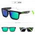 Unisex Fashion Square Sports Sunglasses Polarized UV400 Outdoor Sunglasses C8