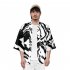 Unisex Fashion Summer Half Sleeve Loose Kimono Thin Sunscreen Robe Clothes V00023 3M25 XXL