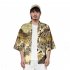 Unisex Fashion Thin Sunscreen Robe Half Sleeve Loose Large Size Kimono Clothes V00016 3M25 M